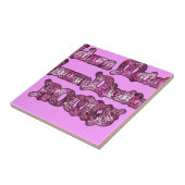 Carreau Hakuna Matata Communication ROCKS Art Print (Côté)