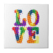 Carreau Halftone Love (Devant)