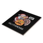 Carreau Hallothanksmas heureux (Côté)