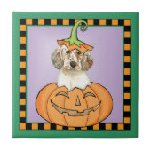 Carreau Halloween Anglais Setter (Devant)