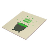 Carreau Halloween Cauldron et Bubbling Green Brew (Côté)