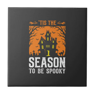 Carreau Halloween C'est La Saison Pour être Effrayant Desi