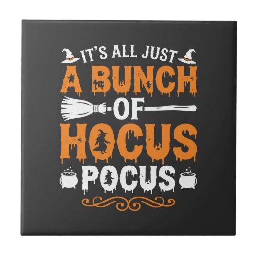 Carreau Halloween C'est Tout Juste Un Peu De Hocus Pocus S (Devant)
