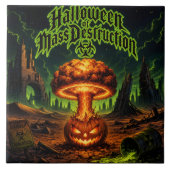 Carreau Halloween de destruction massive Citrouille radioa (Devant)