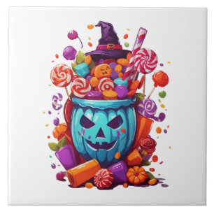 Carreau Halloween drôle