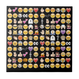 Carreau halloween emoji