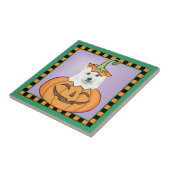 Carreau Halloween Eskie (Côté)