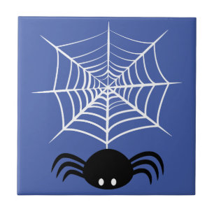 Carreau Halloween Spider Web