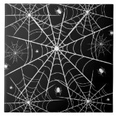 Carreau Halloween Spider Web (Devant)