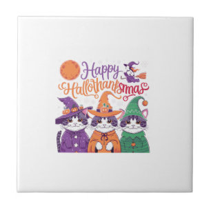 Carreau Halloween Thanksgiving Christmas Joyeux HalloThank