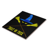 Carreau Halloween Treat or Trick Black (Côté)