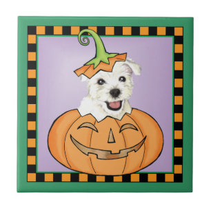 Carreau Halloween Westie