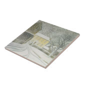 Carreau Halstead Road à Neige (par Eric Ravilious) (Côté)