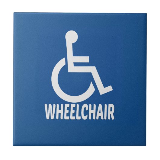 Carreau Handicap Fauteuil roulant (Devant)