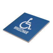Carreau Handicap Fauteuil roulant (Côté)