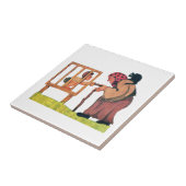 Carreau Hansel et la sorcière (Côté)