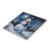 Carreau Happy christmas snowman (Côté)