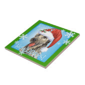 Carreau Happy Howlidays Irish Wolfhound (Côté)