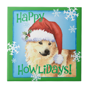 Carreau Happy Howlidays Norwegian Buhund