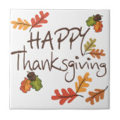 Carreau Happy Thanksgiving (Devant)