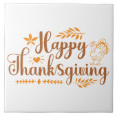 Carreau Happy Thanksgiving (Devant)