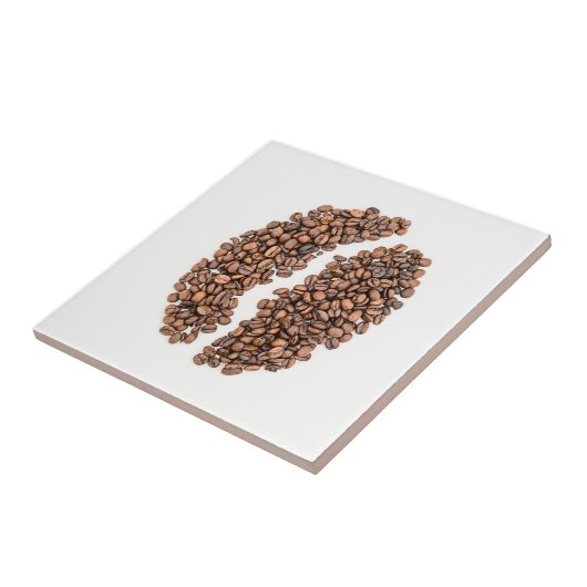 Carreau Haricots au café (Côté)