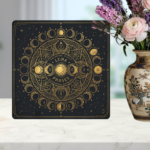 Carreau Harmonie Alchimique des Phases Lunaires Célestes D