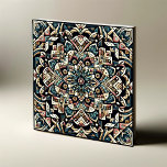 Carreau Harmonie dans la symétrie : un chef-d'oeuvre géomé<br><div class="desc">"Harmony in Symétrie" est un design motif géométrique exquis qui incarne la beauté de la symétrie. Ce chef-d'oeuvre est un ensemble fascinant de formes, minutieusement arrangé pour créer une composition harmonieuse et équilibrée. L'utilisation de couleurs riches et vibrantes ajoute profondeur et émotion, invitant les spectateurs à une exploration émouvante de...</div>