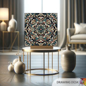 Carreau Harmonie dans la symétrie : un chef-d'oeuvre géomé