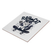 Carreau Harmonie de chat rap (Côté)