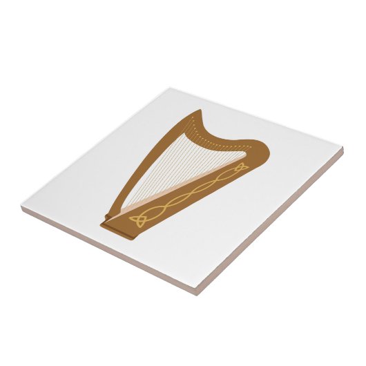 Carreau Harpe celtique (Côté)