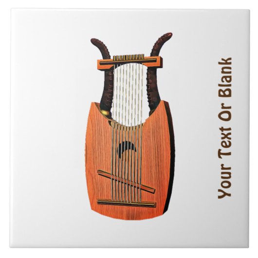 Carreau Harpe du roi David (Devant)