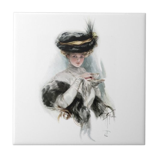 Carreau Harrison Fisher vintage (Devant)