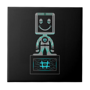 Carreau Hash Tag Super héros