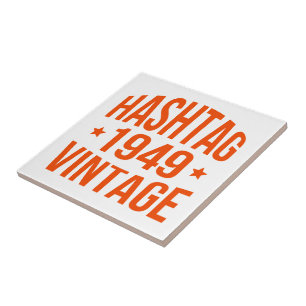 Carreau Hashtag Vintage 1949