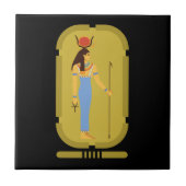 Carreau Hathor Egypte ancienne déesse Carrelage en céramiq (Devant)