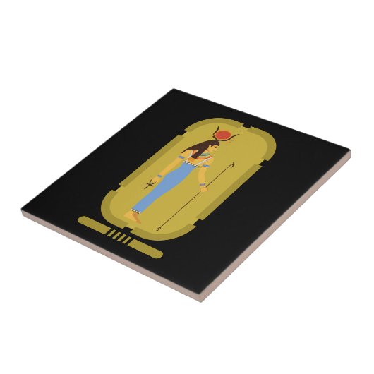 Carreau Hathor Egypte ancienne déesse Carrelage en céramiq (Côté)