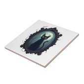 Carreau Haunted Cat Mirror (Côté)