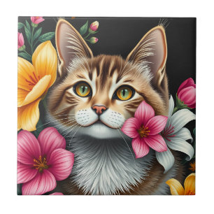Carreau Havre de chat botanique