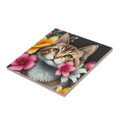 Carreau Havre de chat botanique (Côté)