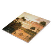 Carreau Heade - Grand coucher de soleil de Floride, peintu (Côté)