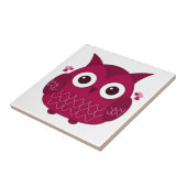 Carreau Heart the Pink Owl (Côté)