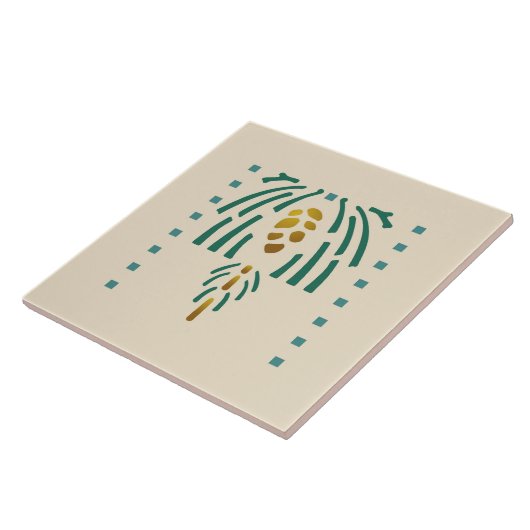 Carreau Hélène adoptif "Pinecone " (Côté)