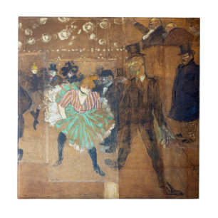 Carreau Henri de Toulouse-Lautrec - Danse au Rouge