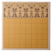 Carreau Henri Privat-Livemont Décor Mur Art Nouveau (Devant)