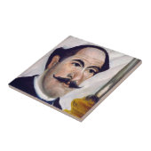 Carreau Henri Rousseau - Autoportrait (Côté)