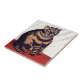 Carreau Henri Rousseau - Le Chat Tigre (Côté)