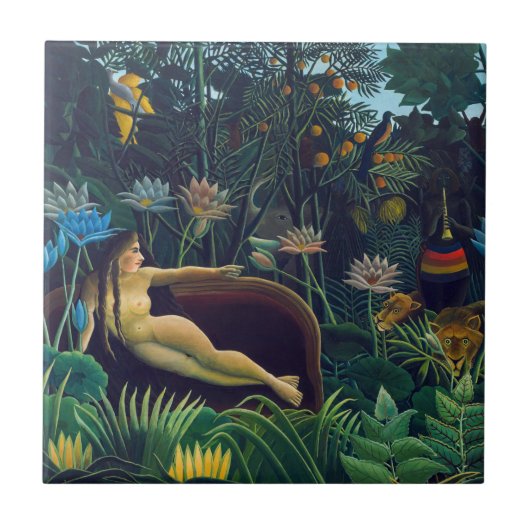 Carreau Henri Rousseau - Le Rêve / Le Reve (Devant)