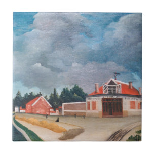 Carreau Henri Rousseau - L'Usine de chaises
