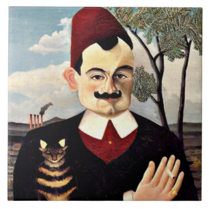 Carreau Henri Rousseau - Portrait de Monsieur X